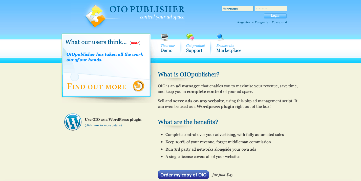 oio publisher